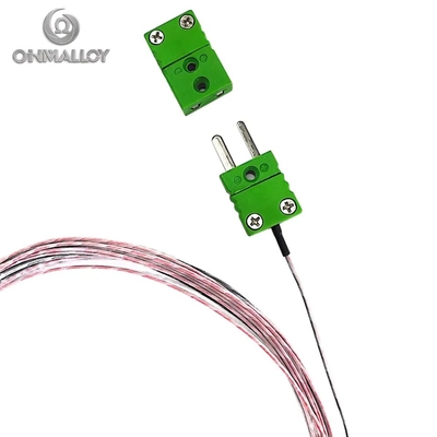 Đầu cắm mini cặp nhiệt điện loại T màu xanh ANSI (Cu/Constantan) cho cảm biến lạnh