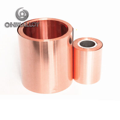 0.05mm*50mm Tấm đồng đỏ 99.9% Cu Tấm đồng nguyên chất cho Bo mạch chủ điện thoại di động